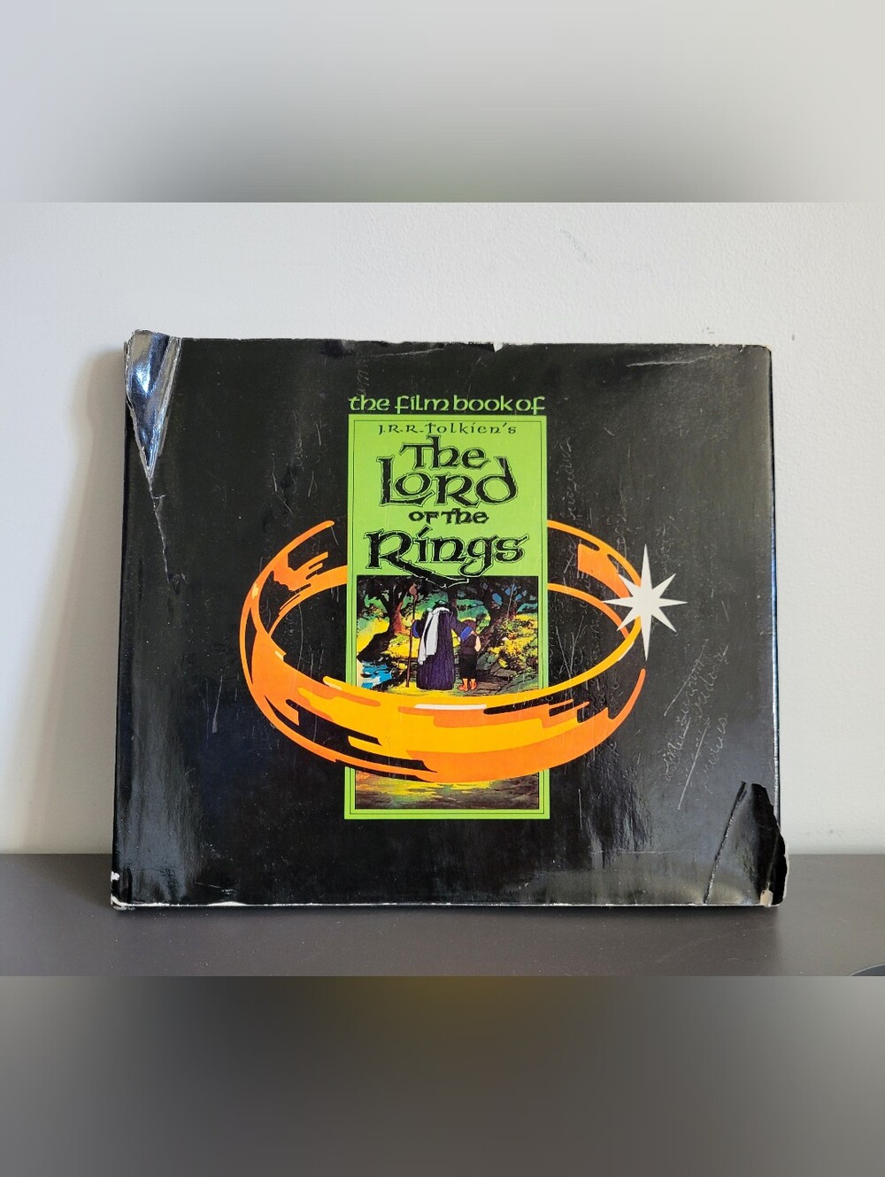 The Film Book of J.R.R. Tolkien's The Lord of the Rings 1978 Hardcover Book
